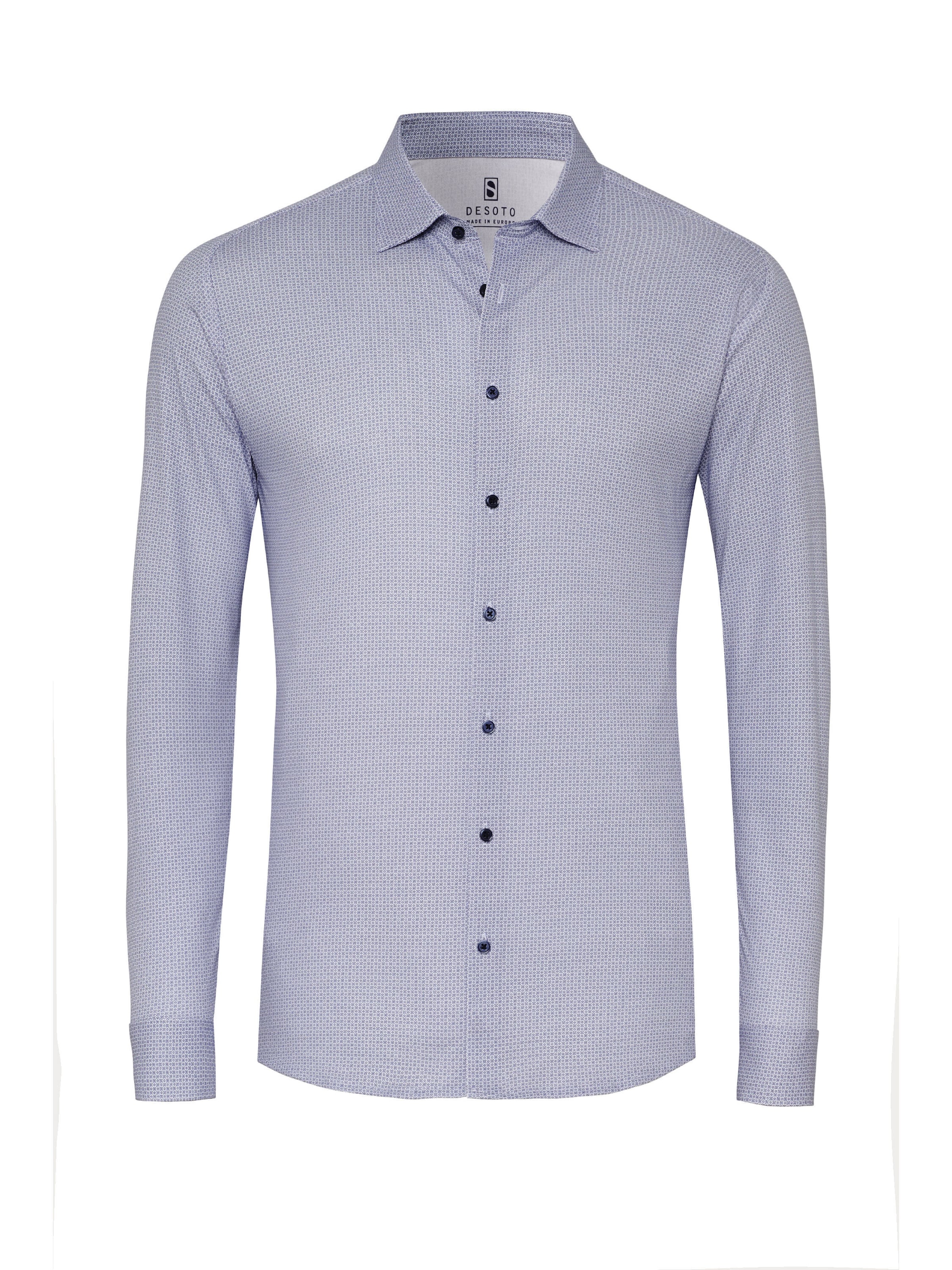 DESOTO Overhemd in Blauw: voorkant