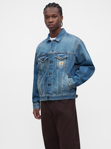 Carhartt WIP Демисезонная куртка 'Helston' в Синий