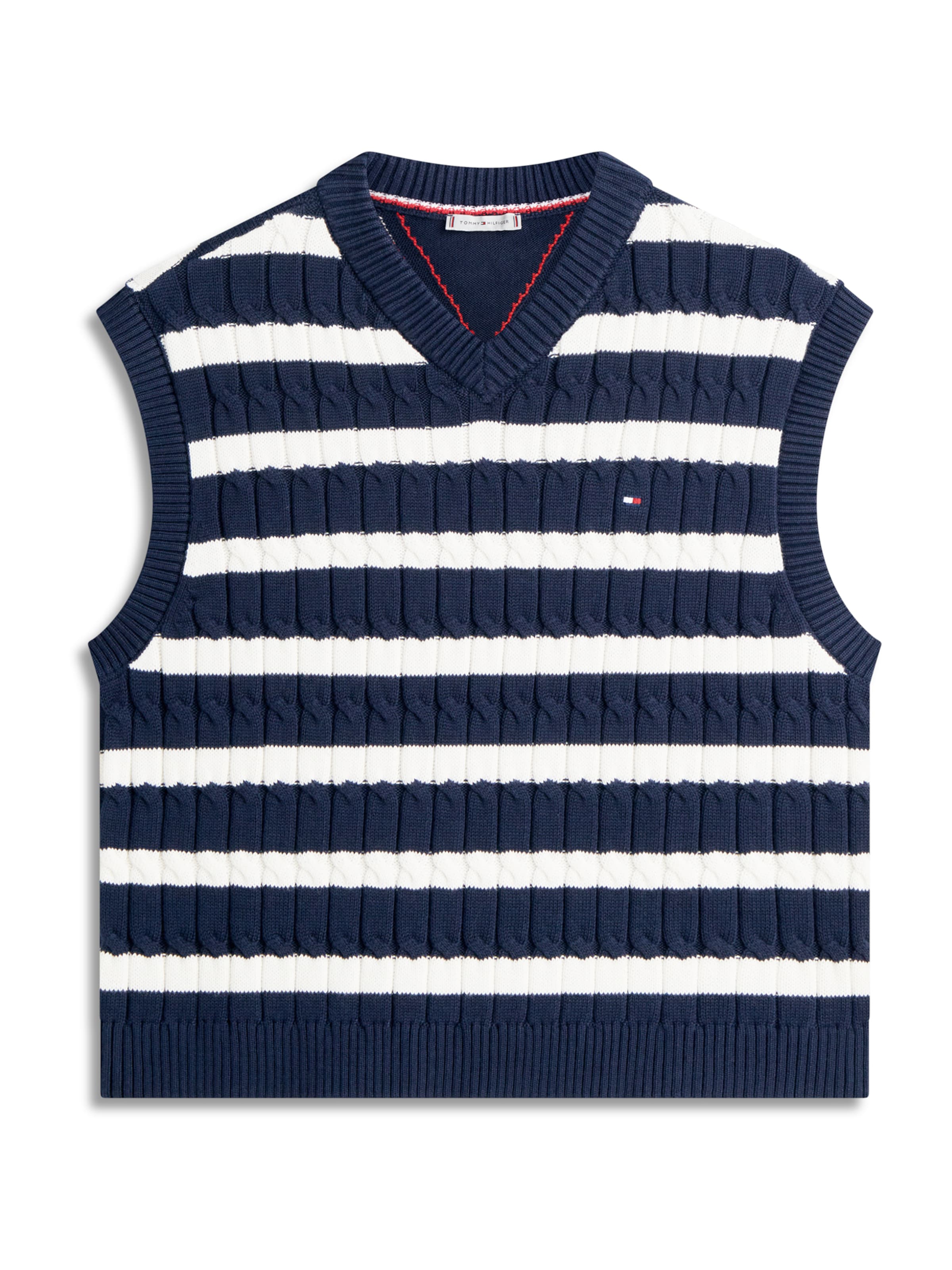 Pull-over TOMMY HILFIGER en bleu : devant