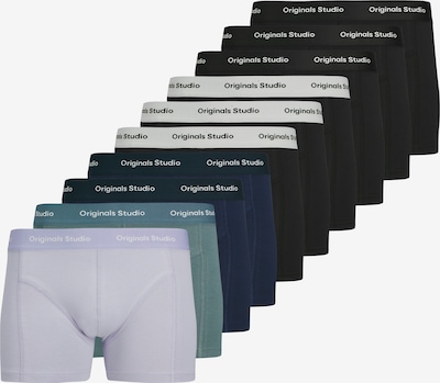 Boxer trumpikės 'JACVESTERBRO' iš JACK & JONES, spalva – tamsiai mėlyna / benzino spalva / alyvinė spalva / juoda, Prekių apžvalga