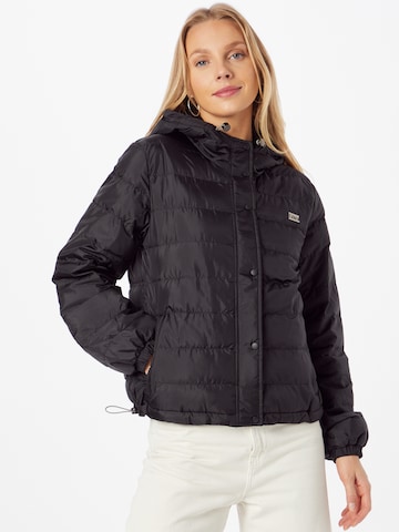 LEVI'S ® Tussenjas 'Edie Packable Jacket' in Zwart: voorkant