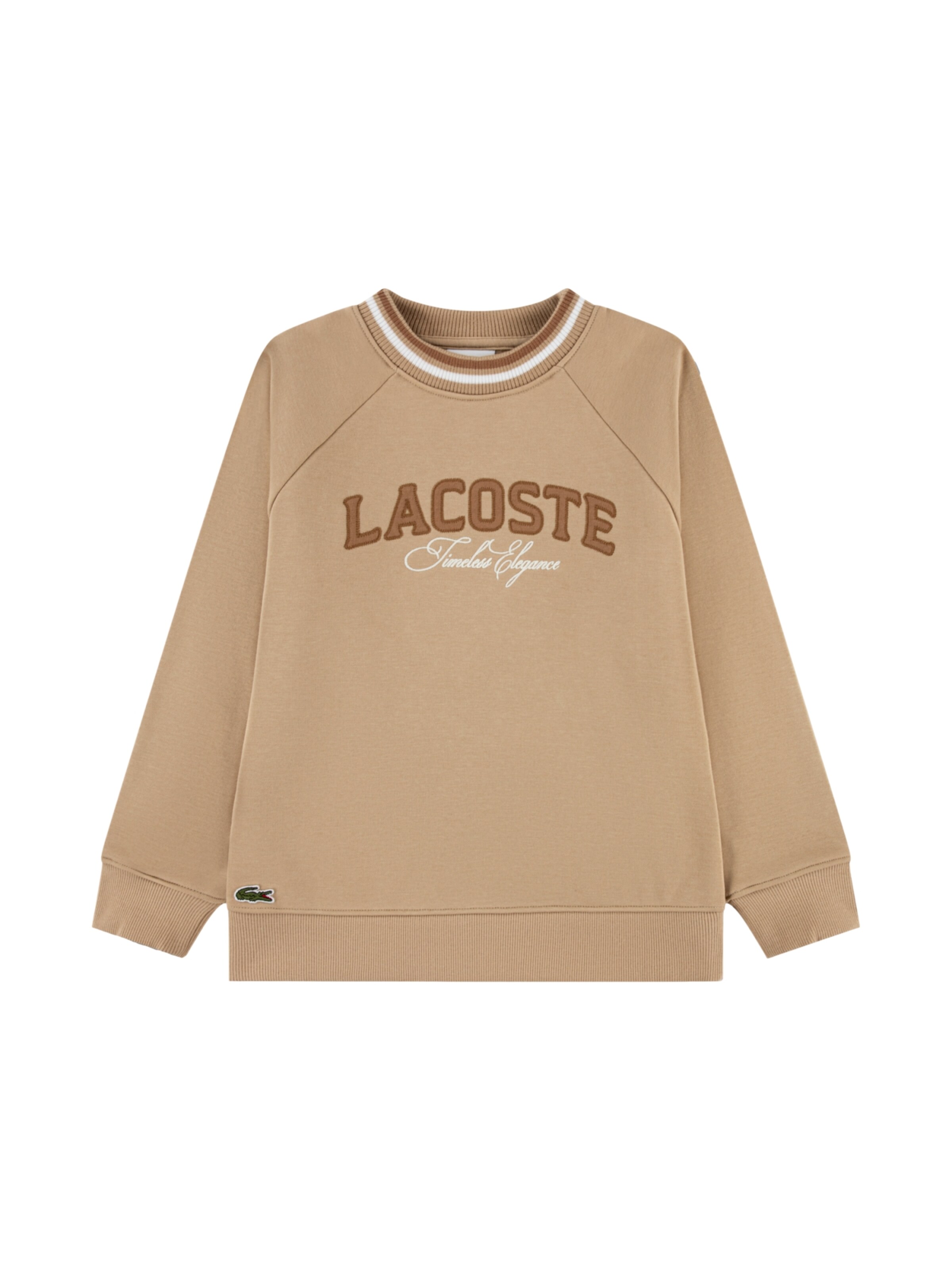 LACOSTE Sweatshirt in 140 in hellbraun, Produktansicht