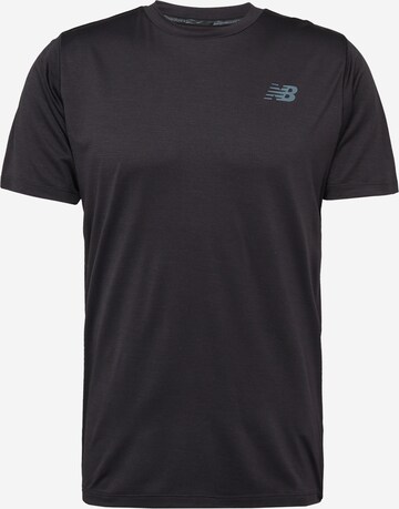 new balance Performance Shirt 'Tenacity' in Black: front