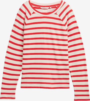 TOM TAILOR DENIM Shirt in Rot: Vorderseite