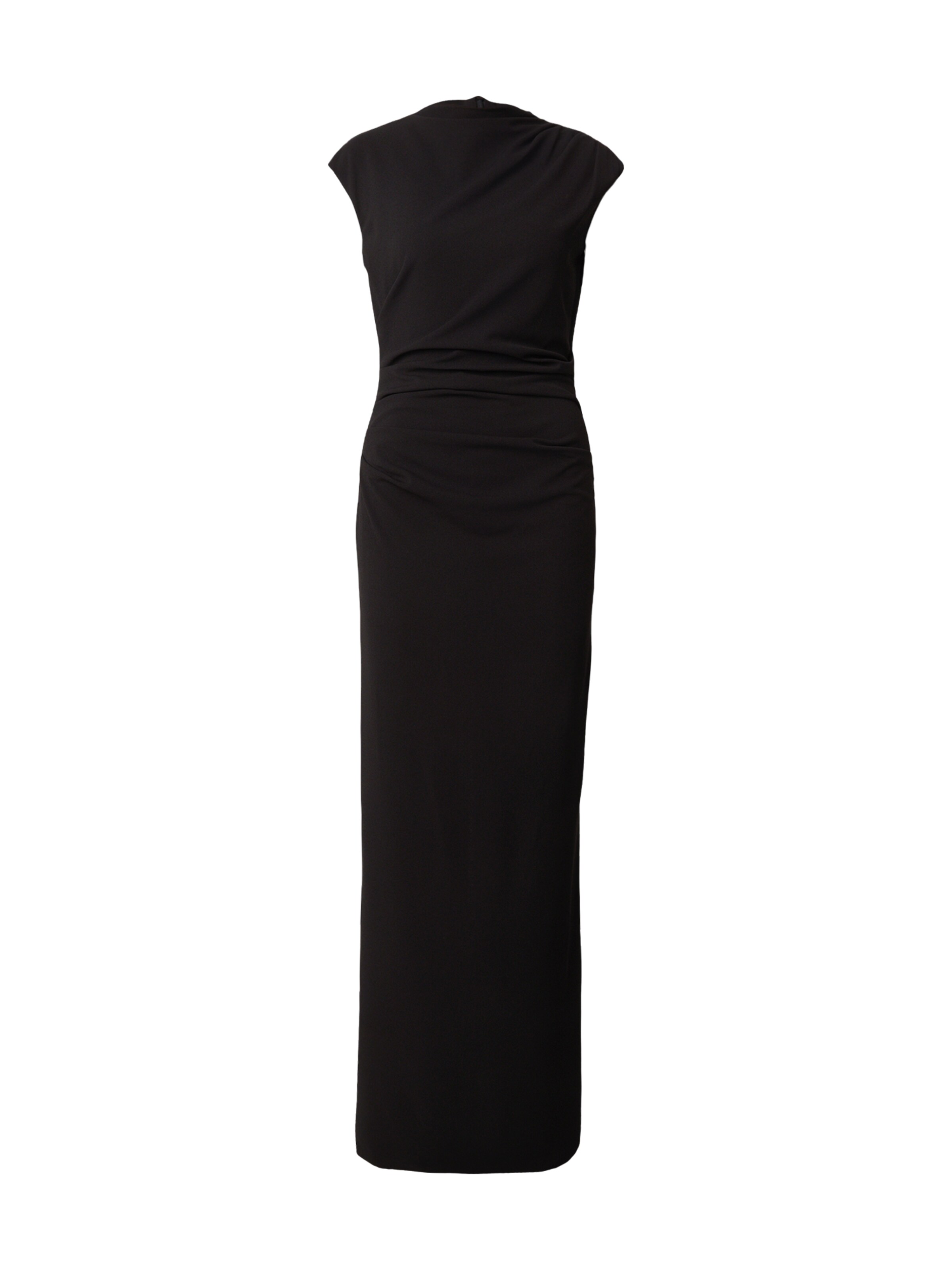 Robe de soirée SWING en noir : devant