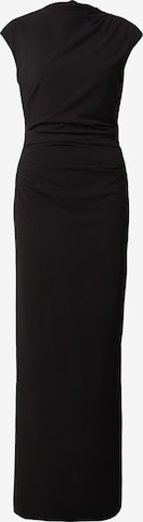 Robe de soirée SWING en noir : devant