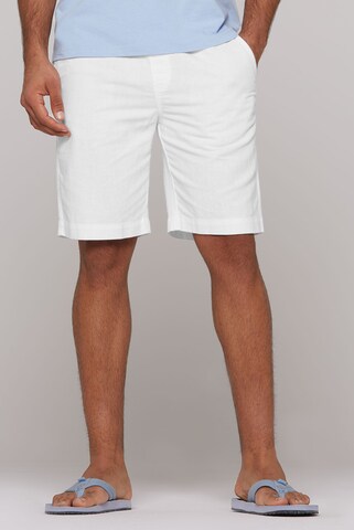 CMPD Regular Pants in White: front