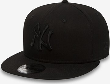 NEW ERA Pet 'League Essential 9Fifty ' in Zwart: voorkant