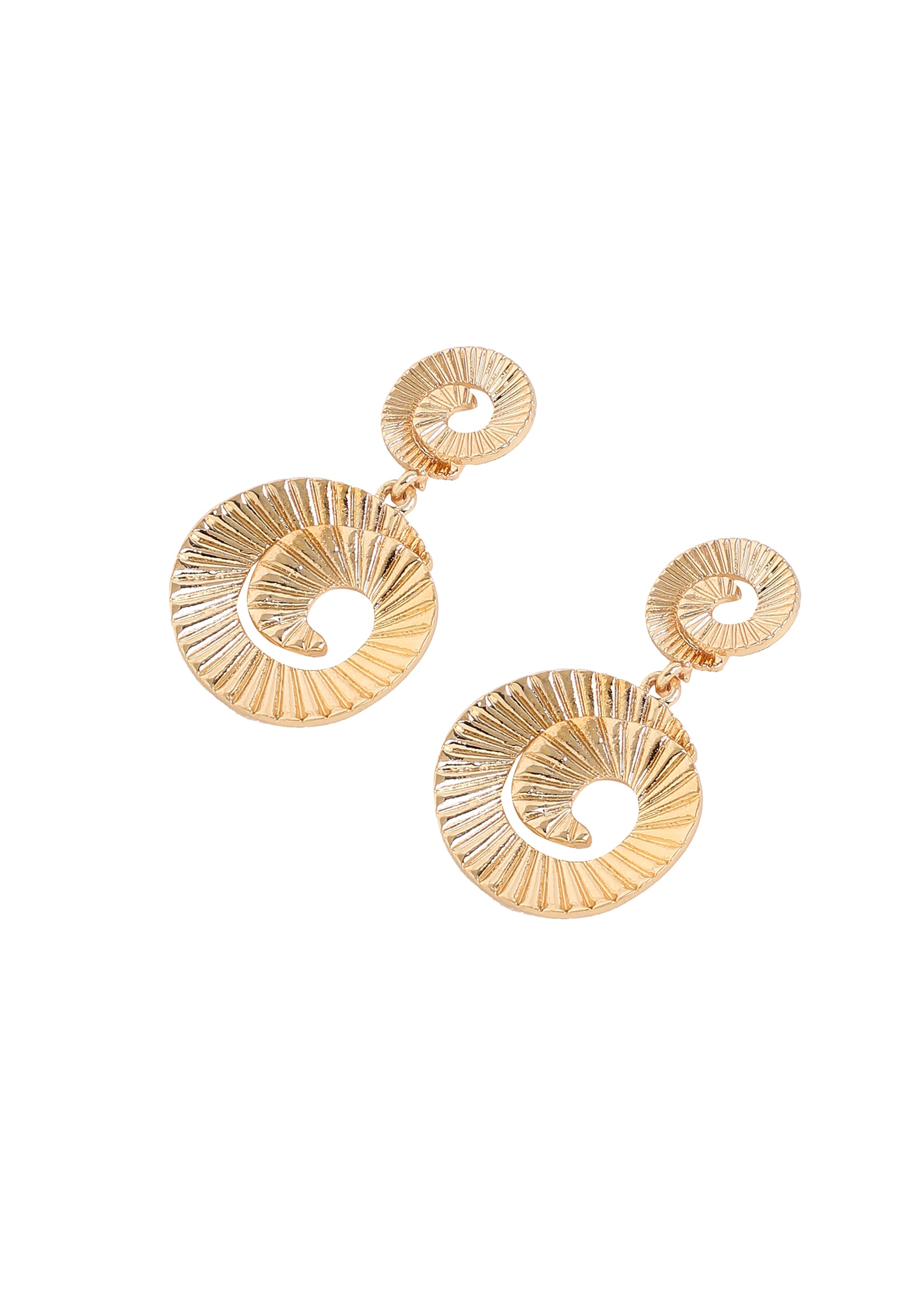 SOHI Kolczyki w kolorze złoty: przód