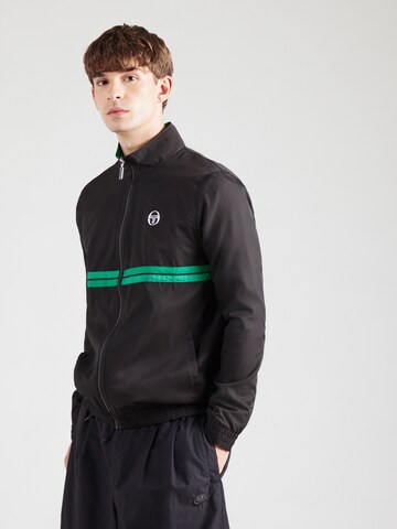 Sergio Tacchini Overgangsjakke 'DINO' i sort: forside