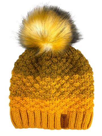 Kumixi - Gorra 'Set: Mütze & Loop Schal' en amarillo