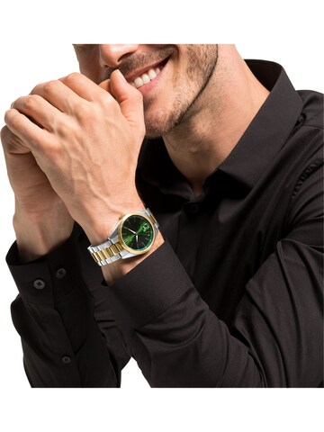 FAVS Analog Watch in Green: front