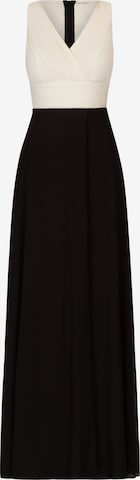 Kraimod Abendkleid in Schwarz: Vorderseite