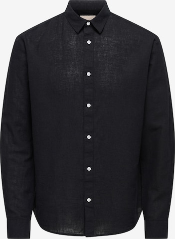 Chemise 'ONSCaiden' Only & Sons en noir : devant