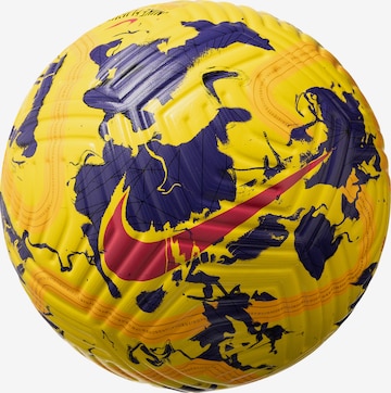 Balle 'Premier League Flight' NIKE en jaune : devant