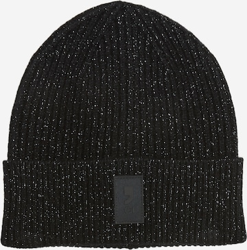 comma casual identity Beanie in Black: front