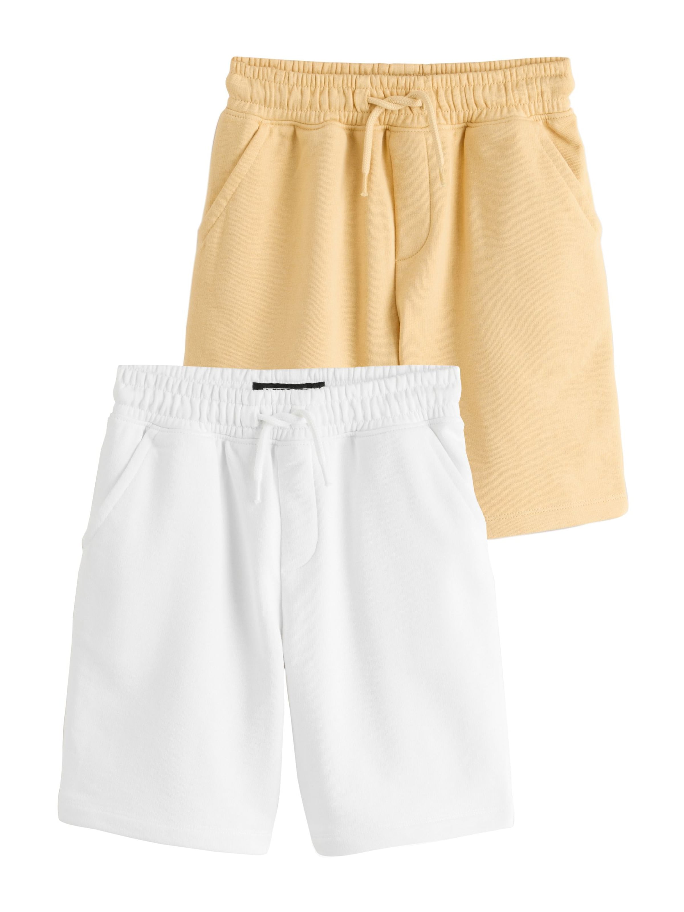 Next Regular Broek in Geel: voorkant