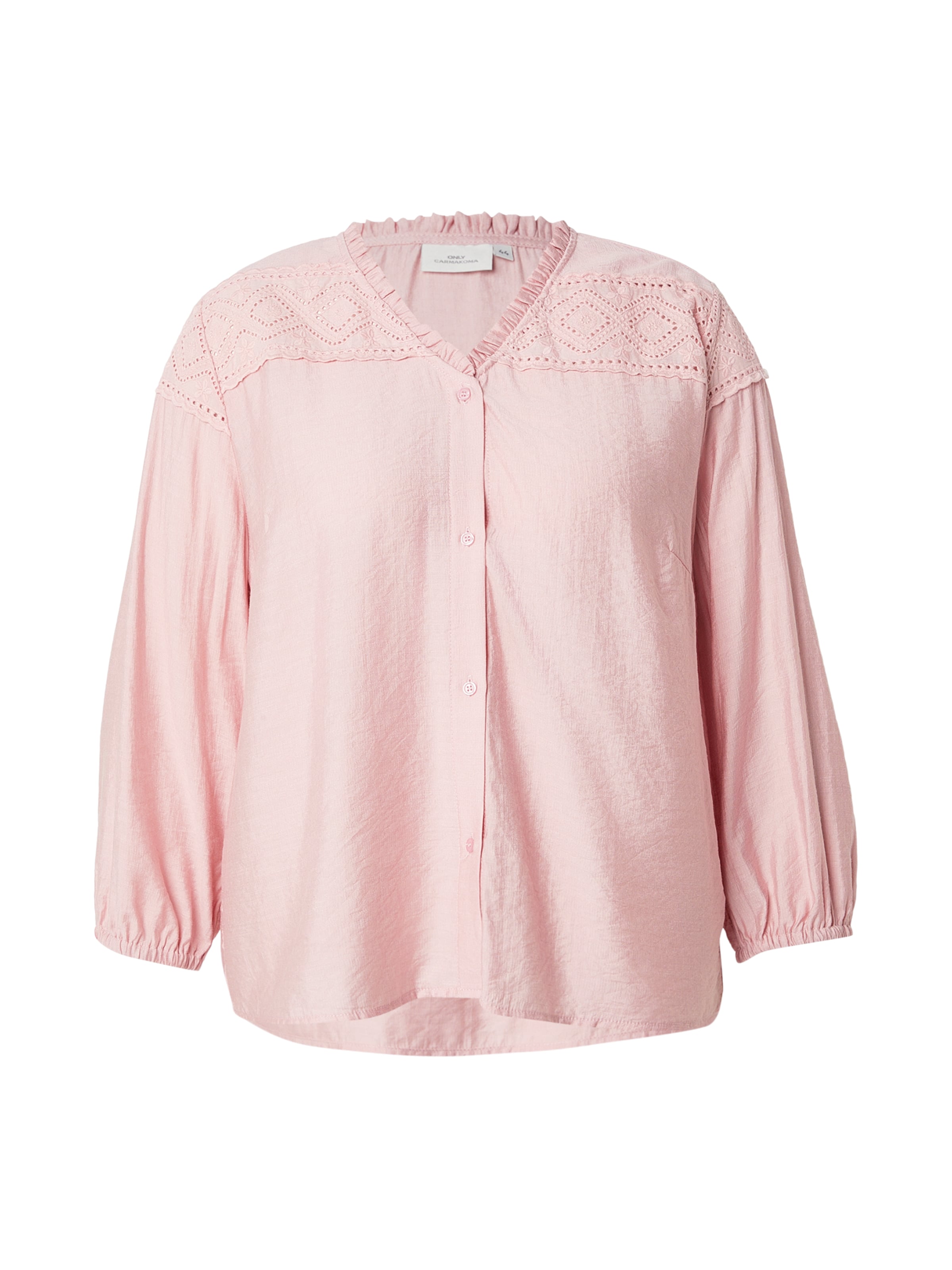 ONLY Carmakoma Blouse 'CARSimme' in de kleur Oudroze, Productweergave