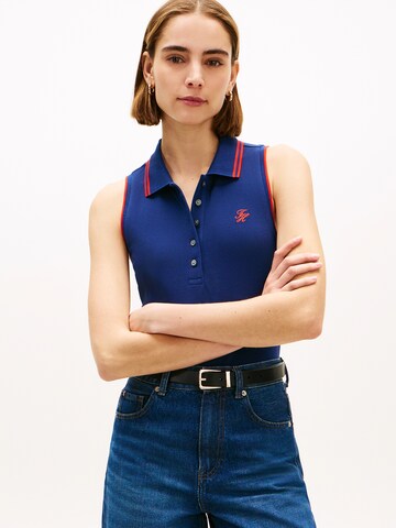 Haut '1985' TOMMY HILFIGER en bleu : devant
