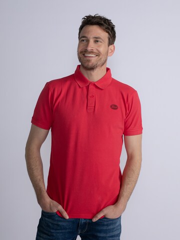 T-Shirt Petrol Industries en rouge : devant