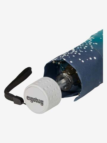 ergobag Umbrella 'Regenschirm Regenschirm' in Blue