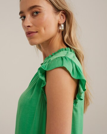 WE Fashion Blouse in Groen