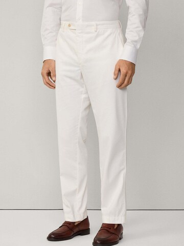 regular Pantaloni chino 'Sanderson' di Hackett London in bianco