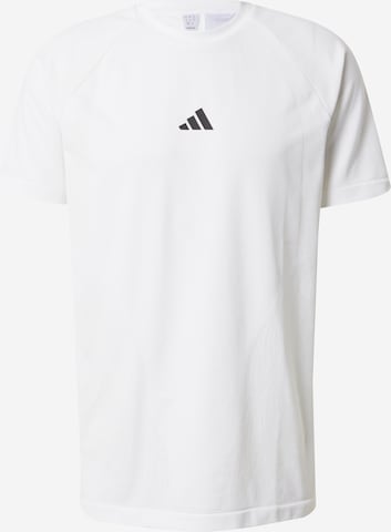 ADIDAS PERFORMANCE - Camiseta funcional 'Aeroready Pro Seamless ' en blanco: frente