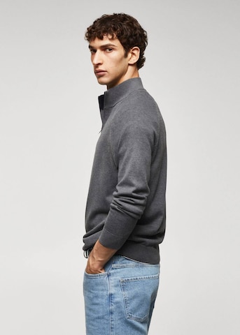 MANGO MAN Pullover tenp in Grau