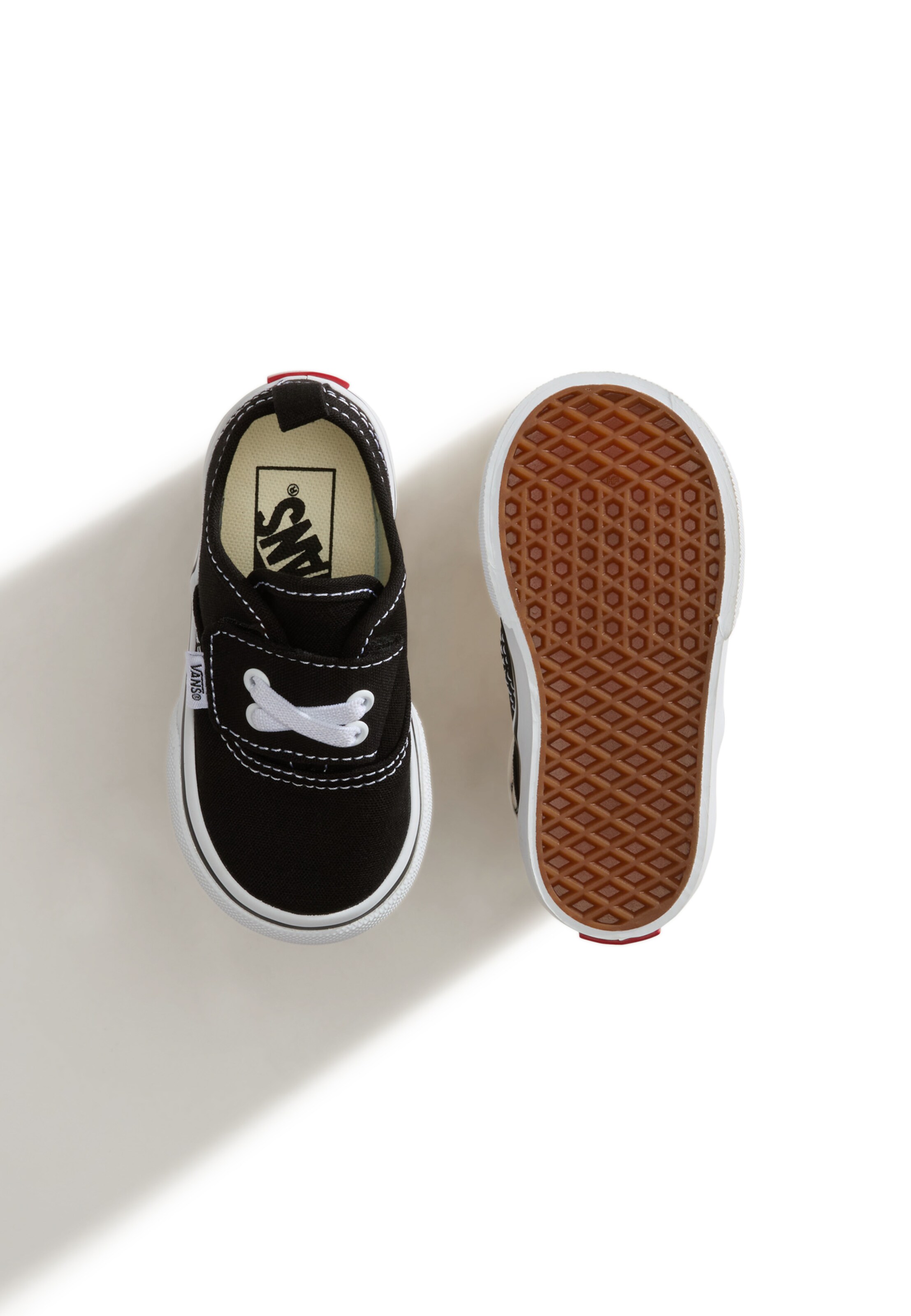 VANS Félcipő 'Authentic Elastic Hook And Loop' - piros