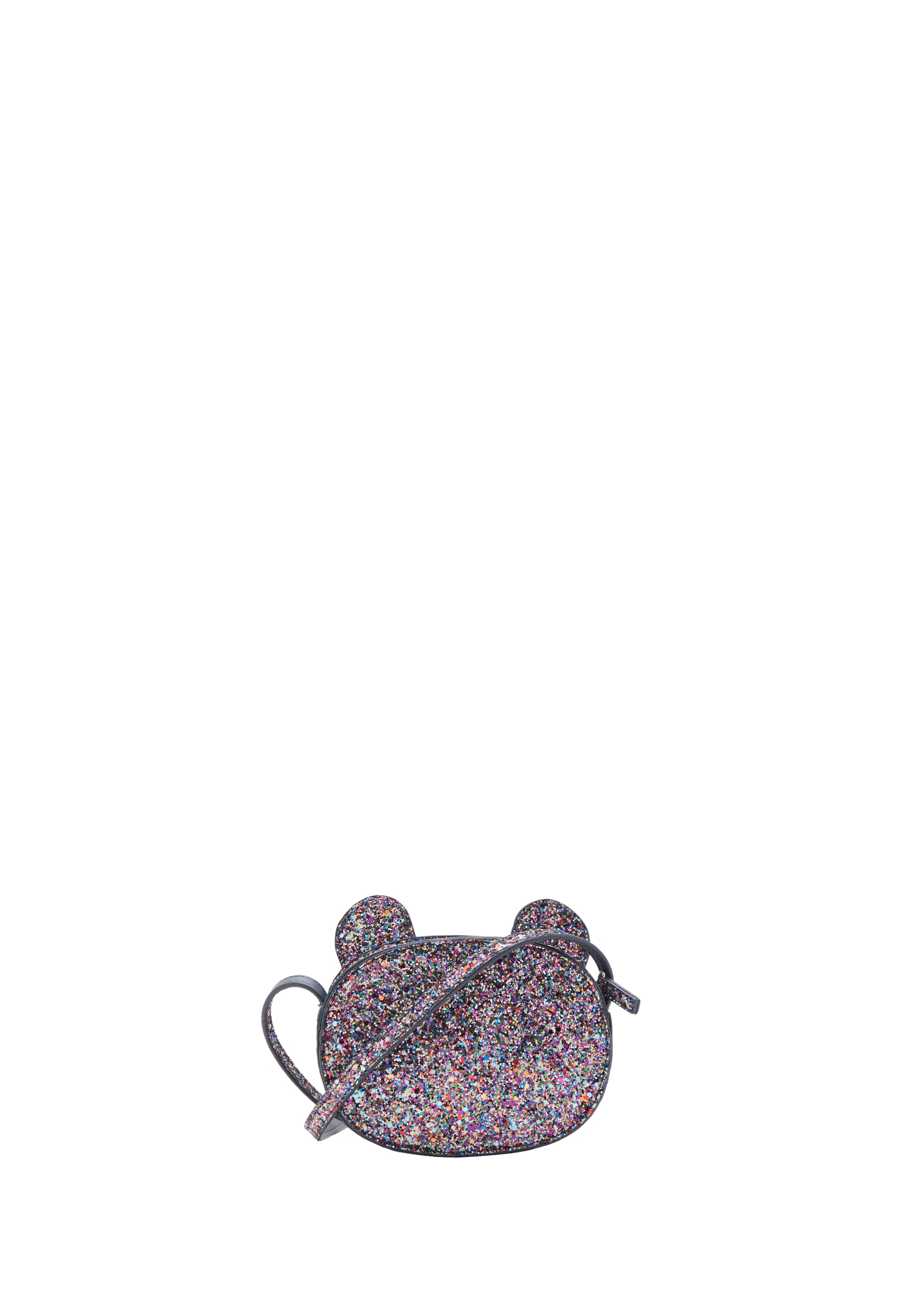 MANGO KIDS Tas 'BAG PARTY' in Zilver: voorkant