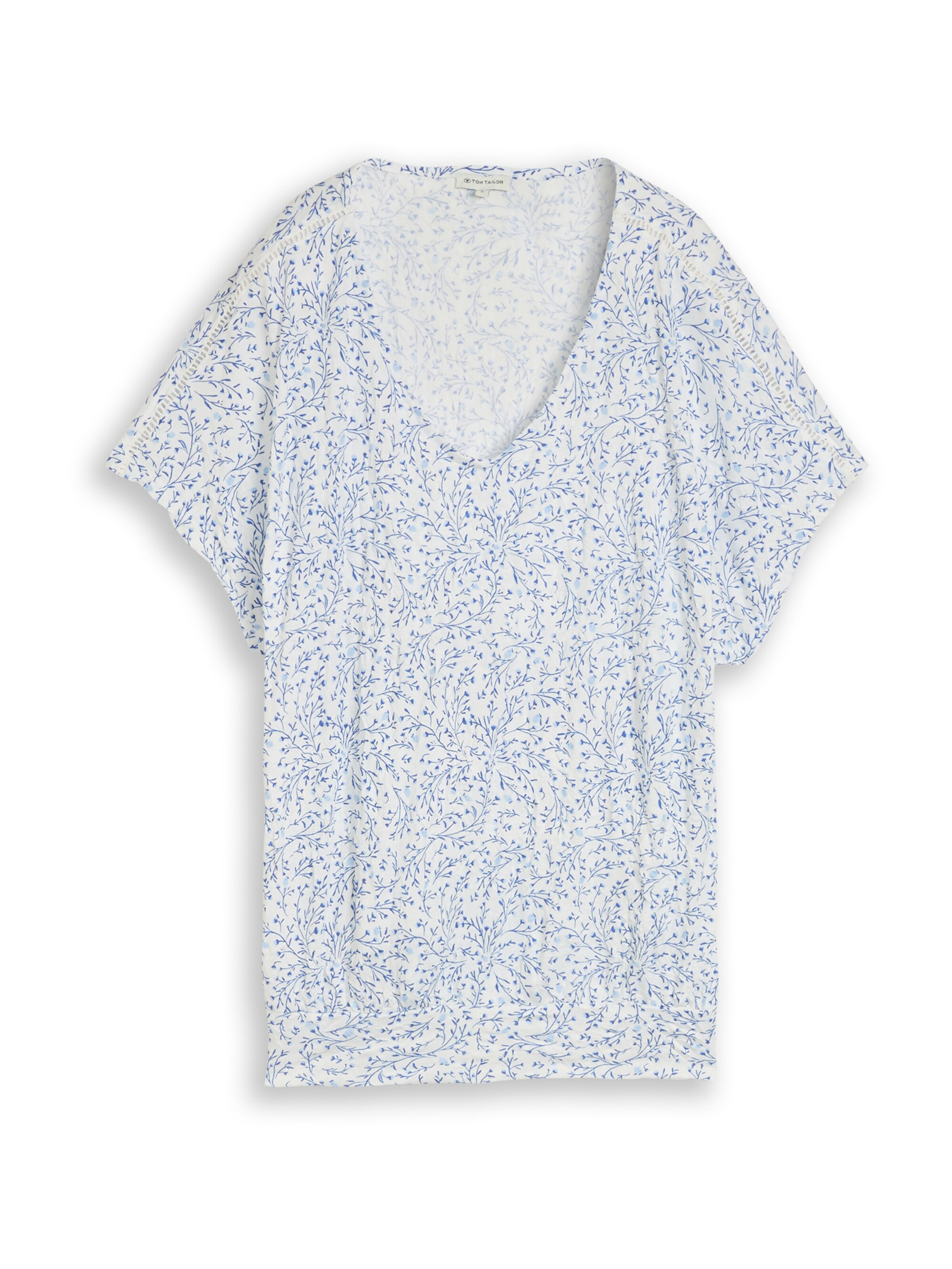 TOM TAILOR Shirt in White: front