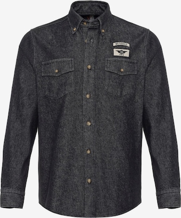 By Diess CollectionRegular Fit Košulja - crna boja: prednji dio