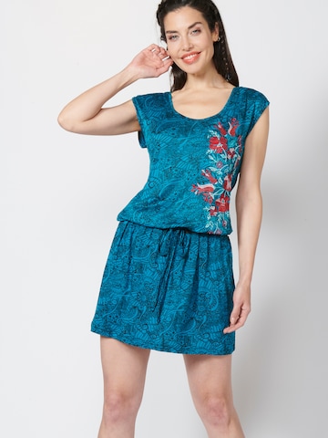 KOROSHI Sukienka w kolorze niebieski: przód