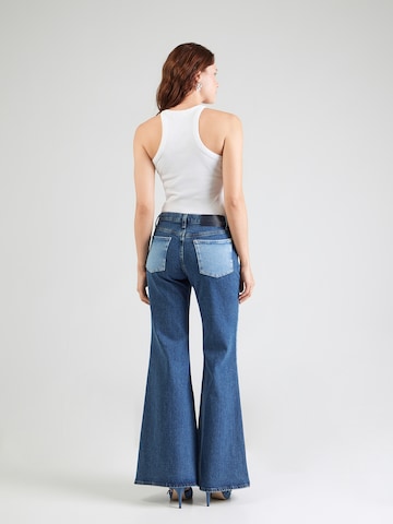 7 for all mankind Разкроени Дънки в синьо