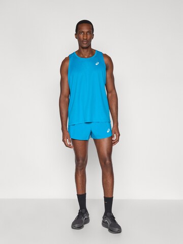 ASICS Normální Sportovní kalhoty – modrá