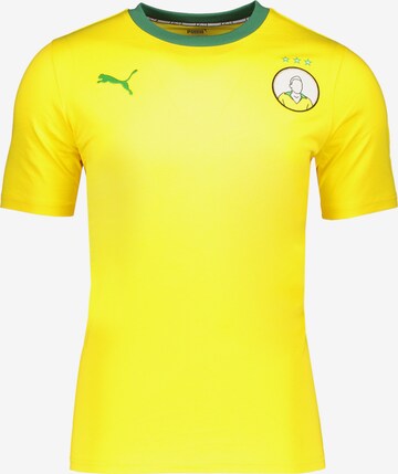 PUMA Performance Shirt in Yellow: front