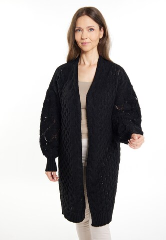 Usha Strickjacke 'Sivene' in Schwarz: predná strana