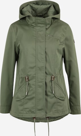 Only Petite Between-Season Jacket 'LORCACANVAS' in Green: front