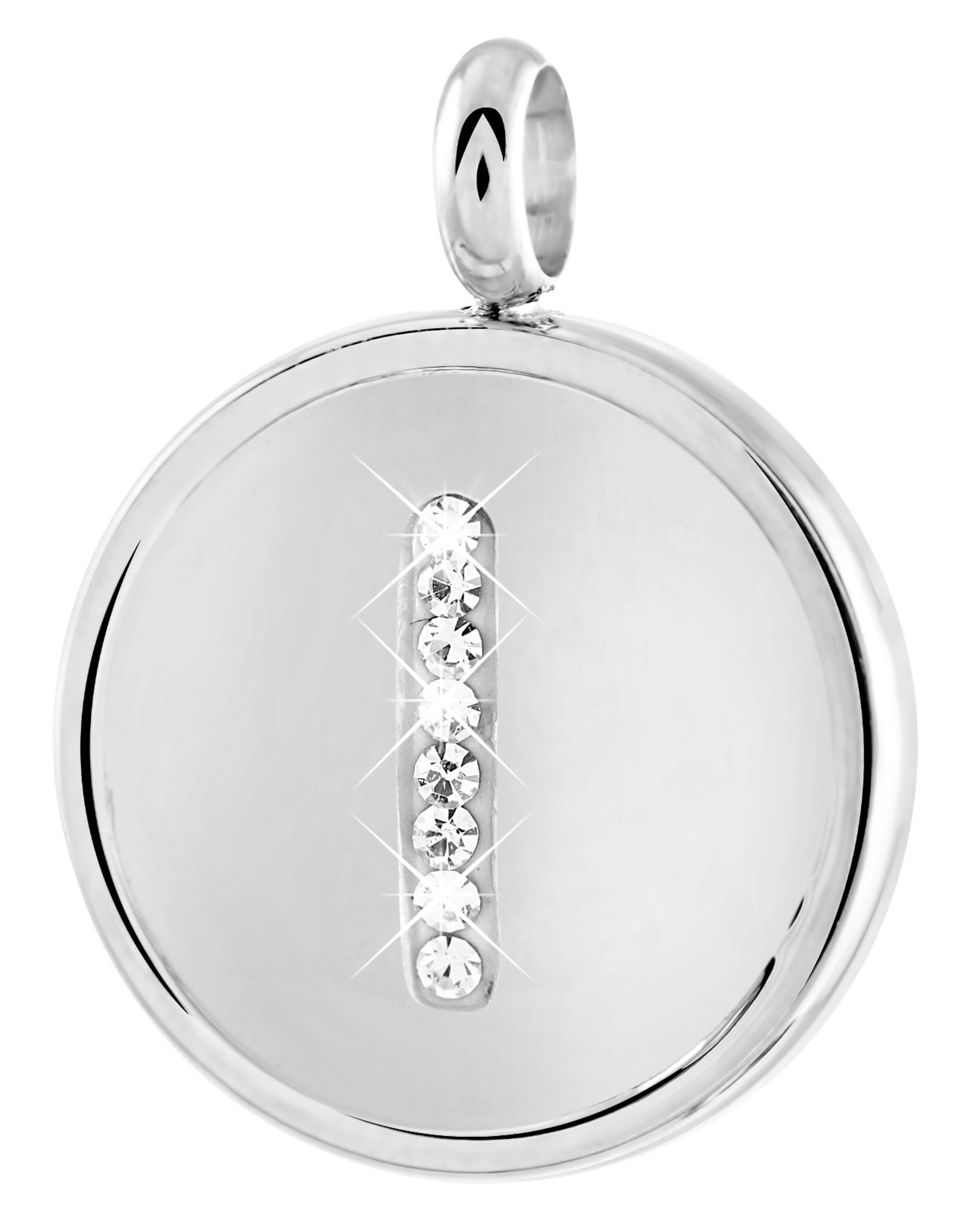 Lucardi Hangers in Zilver: voorkant