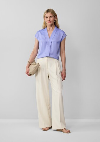 s.Oliver BLACK LABEL Blouse in Blue