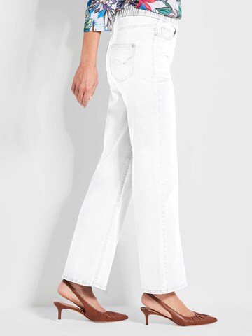 Goldner Wide leg Jeans in Wit