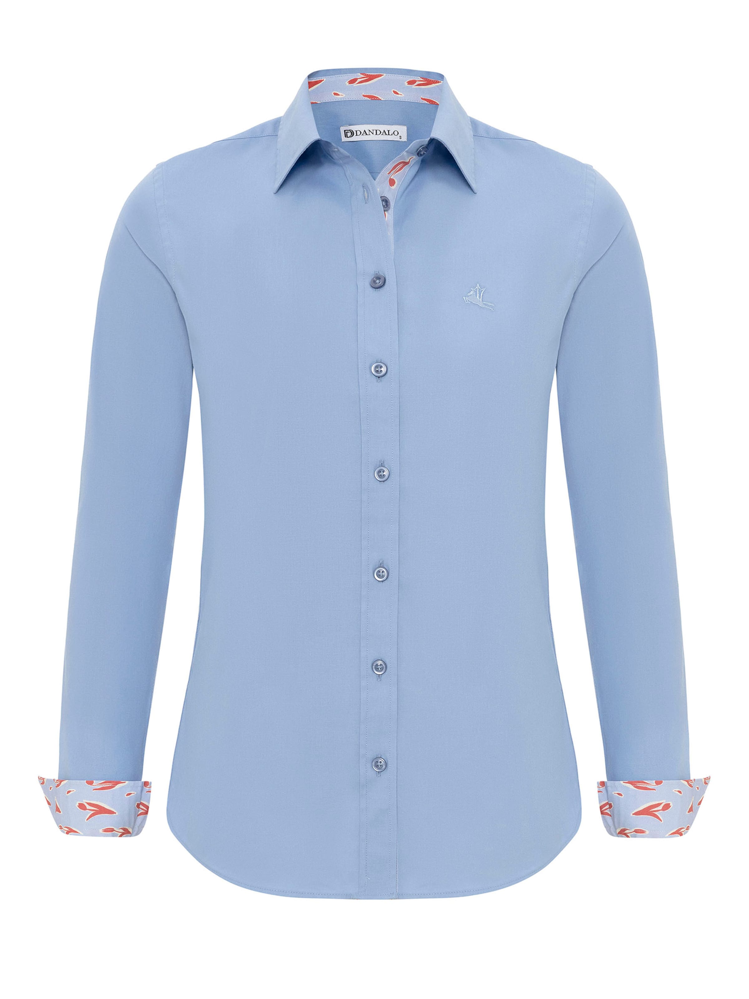 Chemisier &#x27;Welmer&#x27; Dandalo en bleu : devant