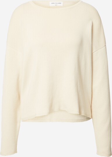 JAN 'N JUNE Pullover in creme, Produktansicht
