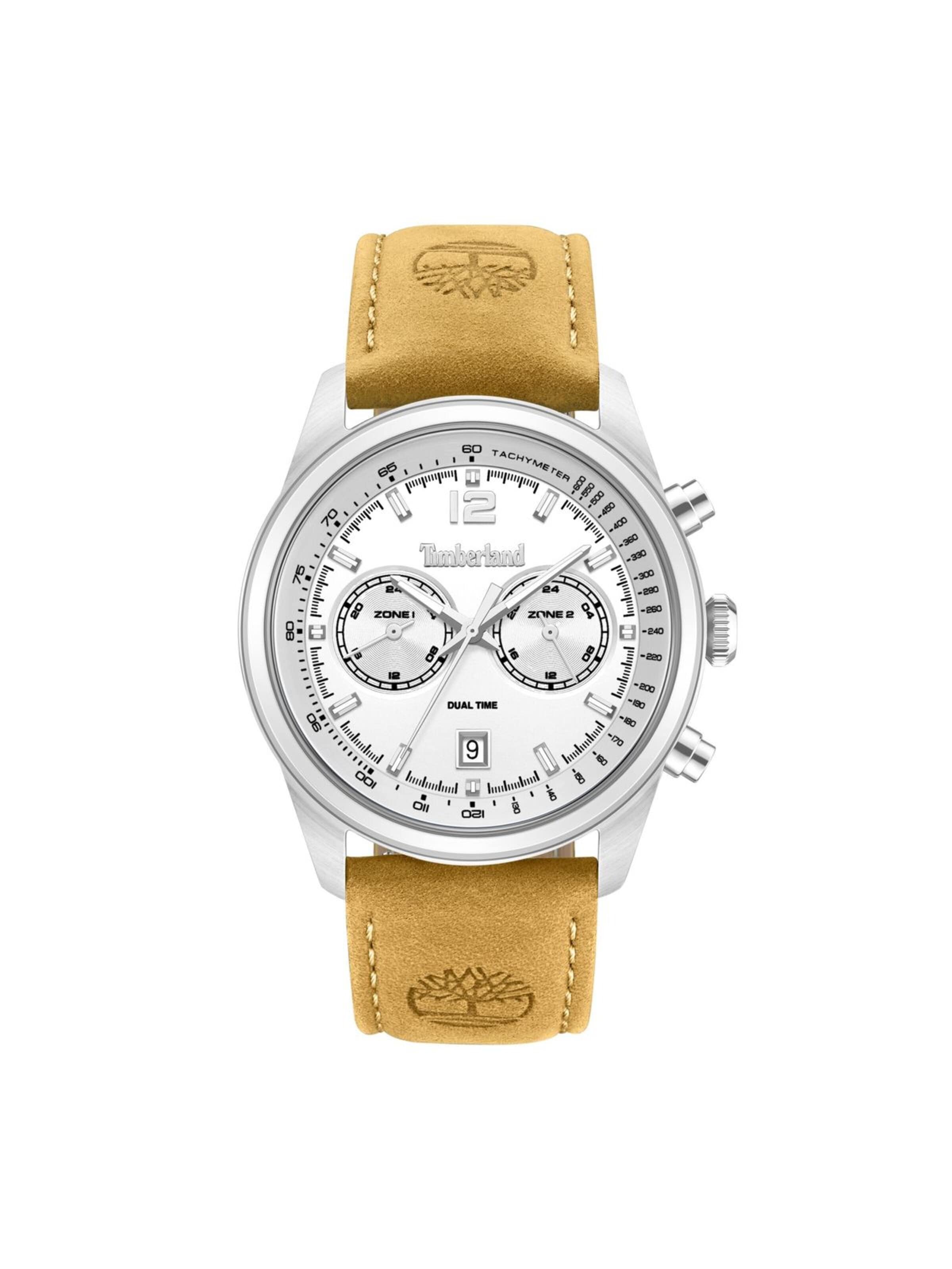 Montre à affichage analogique TIMBERLAND en blanc : devant