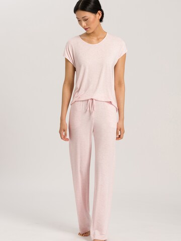 Hanro Pajama Pants ' Natural Elegance ' in Pink