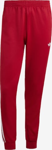 ADIDAS ORIGINALS Панталон 'Sst' в червено: отпред