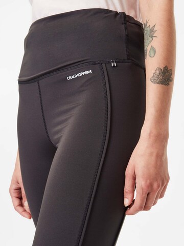 CRAGHOPPERS Skinny Sportovní kalhoty 'Durrel' – šedá