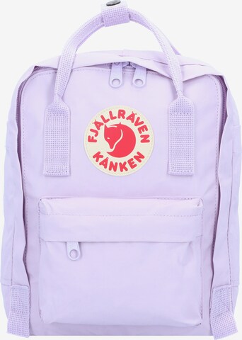 Fjällräven Backpack 'Kanken Mini City' in Purple: front