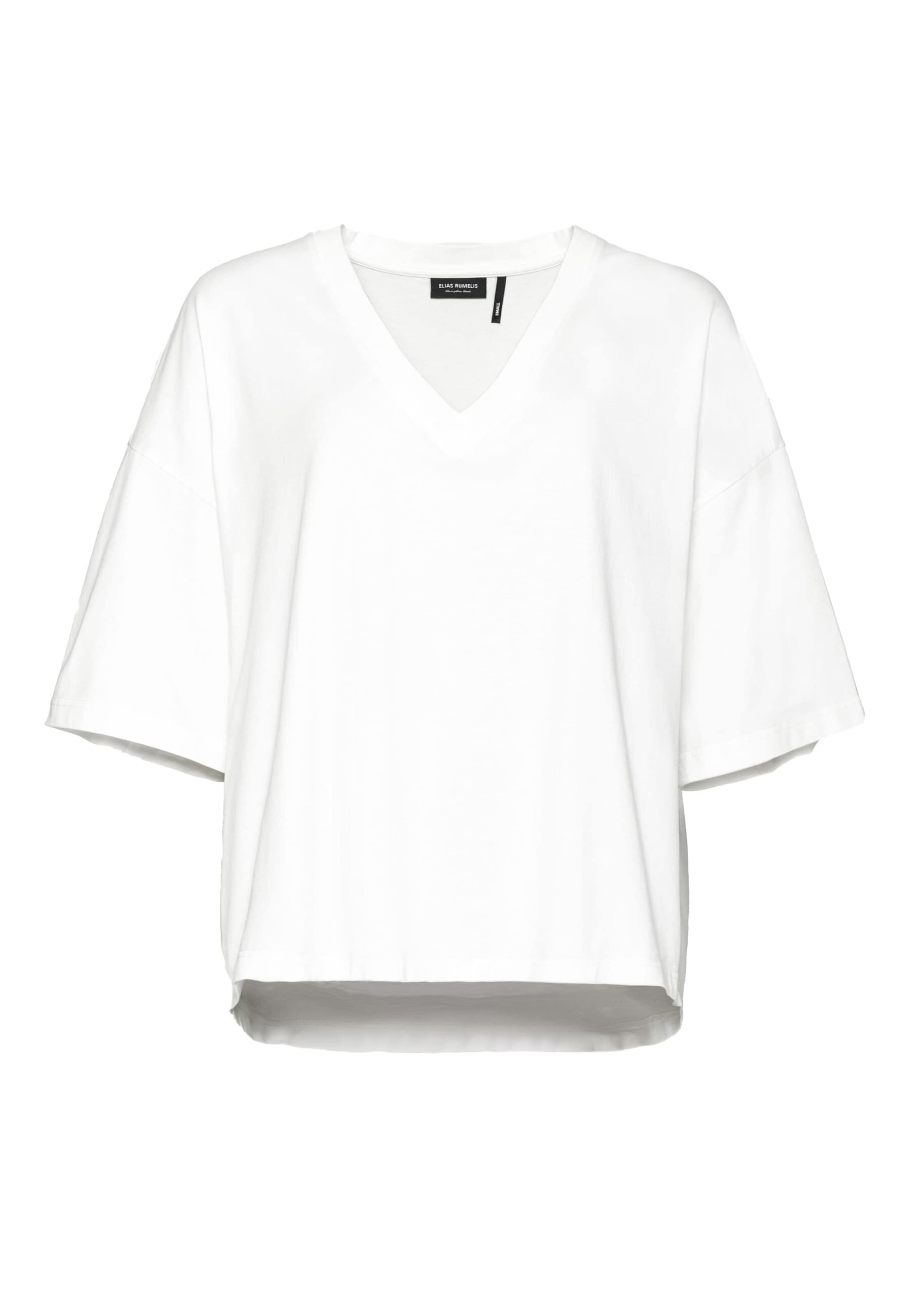 Maglietta di Elias Rumelis in bianco: frontale